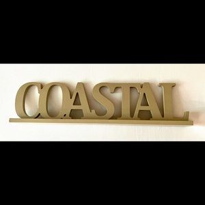 Coastal Wooden Sign Decor - Beach, sand , surf theme